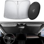 Parasol plegable para parabrisas Tesla, modelo Y/ 3